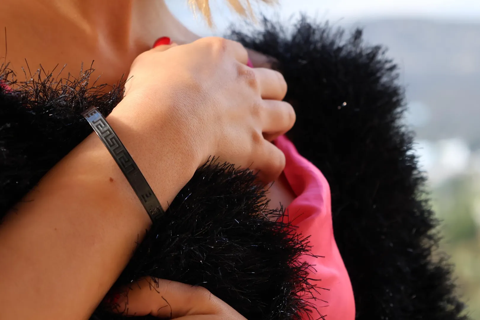 Meander Bracelet Greek Key Bracelet Black Bracelet Ancient Greece Graduation ETERNAL Life Love SUCCESS Bracelet Key Bracelet for her