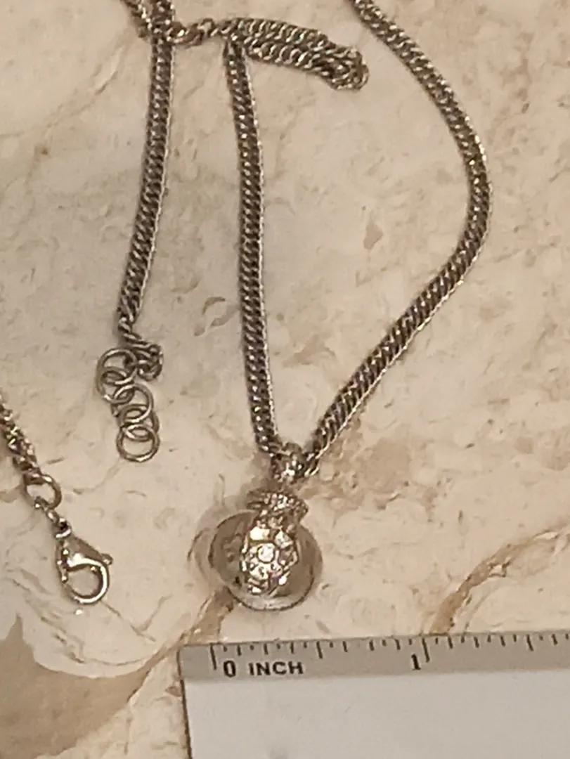 HANDMADE Pomegranate SWAROVSKI Diamond Jewelry .12ct / Pomegranate Pendant / Pomegranate Gift / Pomegranate Necklace Silver / Pomegranate Necklace