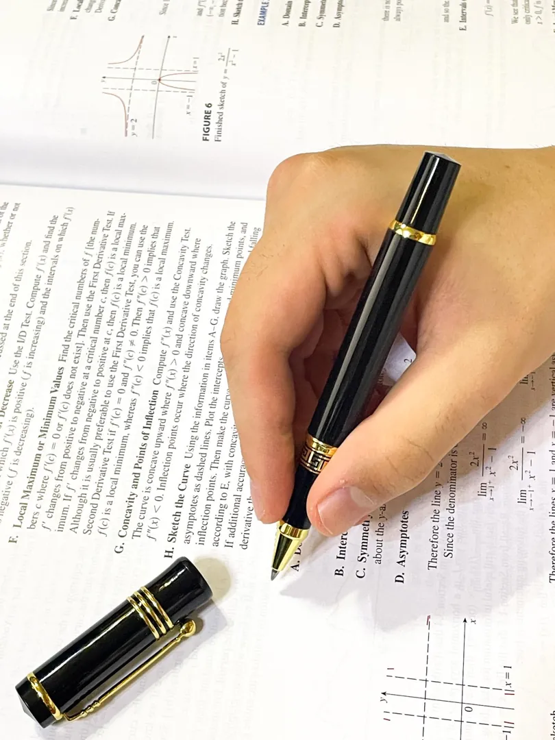 Pierre Lorren Professional Pen Fancy Roller Ball Pen Luxury Pen Handmade Writing Pen Black Silver 18k GOLD Graduation Pen SUCCESS VICTORY