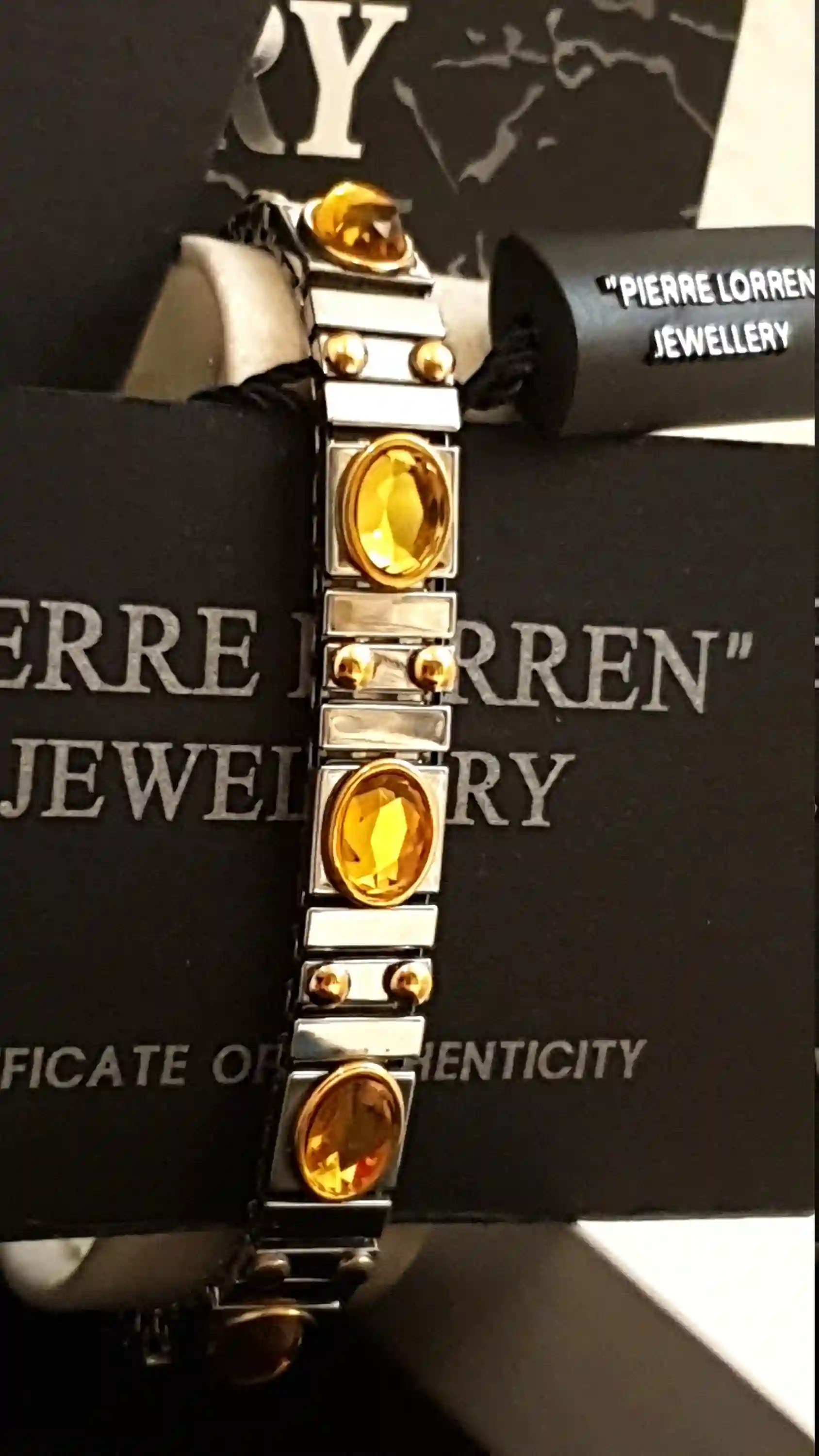 Citrine bracelet, Citrine Jewelry, Silver Gem bracelet, Î’racelets for women, November birthstone,Crystal bracelet, Pierre Lorren Jewellery 