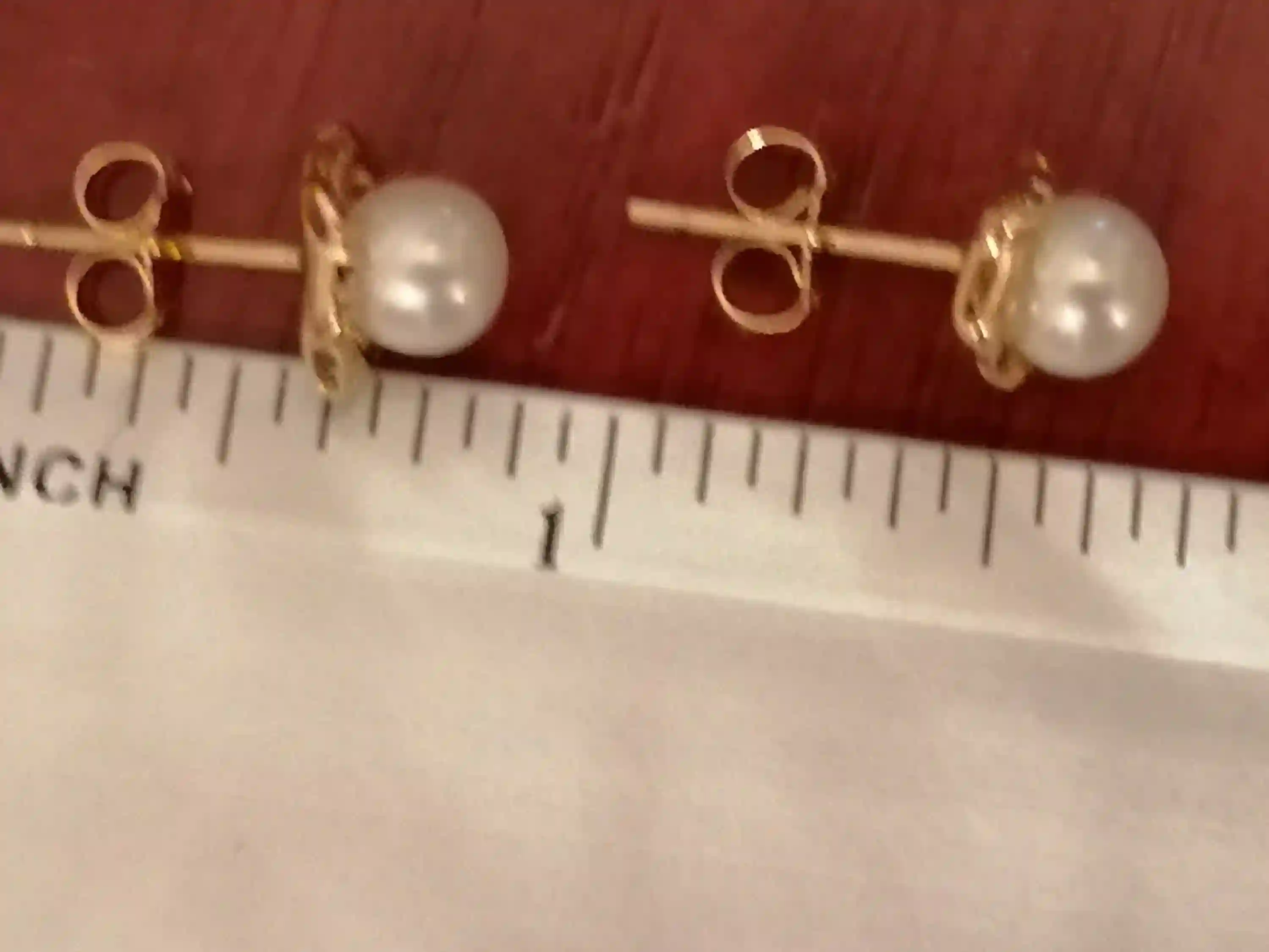 Japanese AKOYA Saltwater Pearl Stud Earring GOLD 18K gift for her/Akoya CULTURED pearl jewelry for bride/South Sea Pearls and Gold Jewerly 