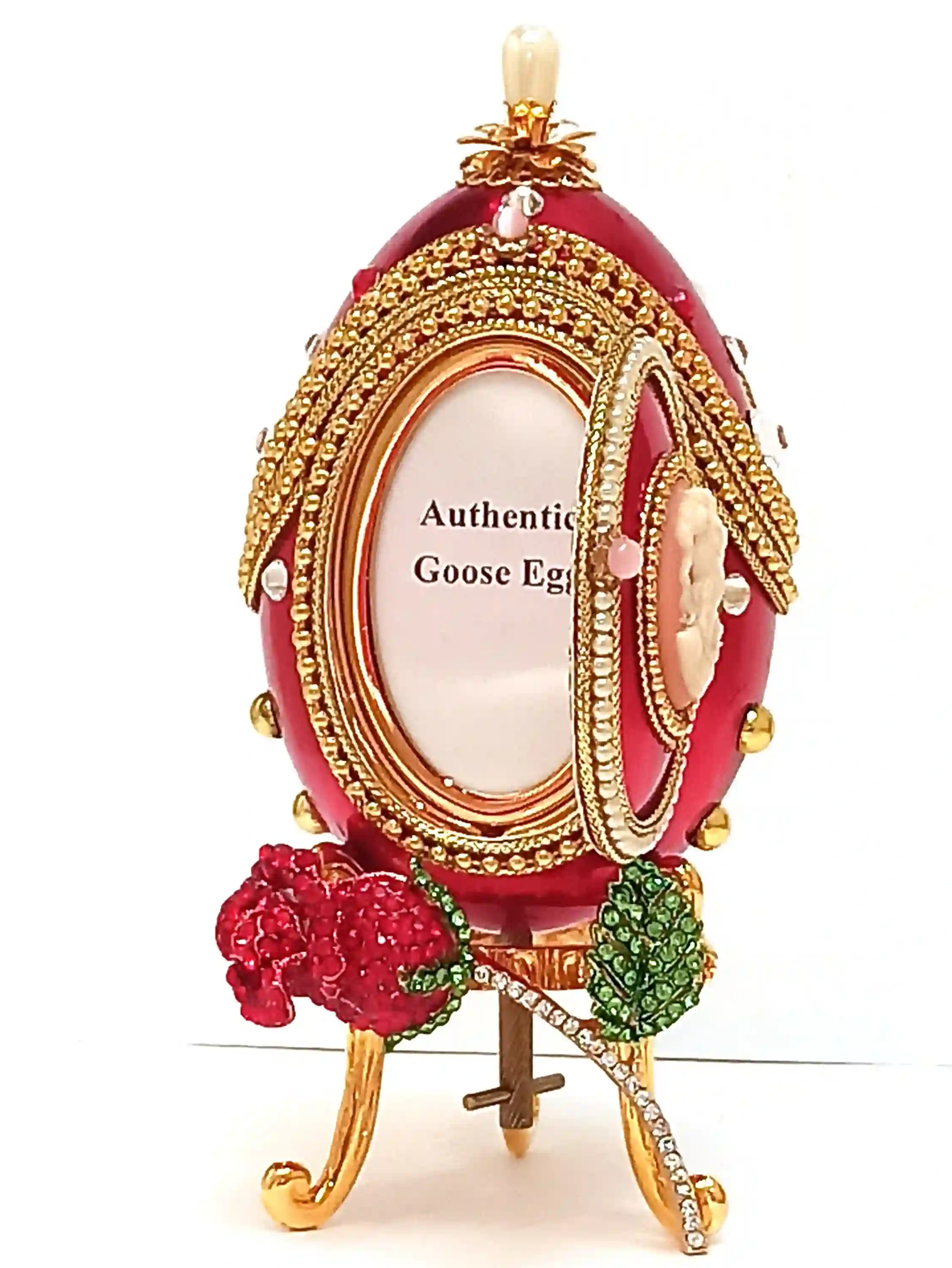 ONEOFAKIND gift,Faberge-Style Egg Trinket Box,Faberge MUSIC Box,Antique Picture Frame,Vintage Egg Faberge style,24k Neklace Bracelet & Faberge egg 