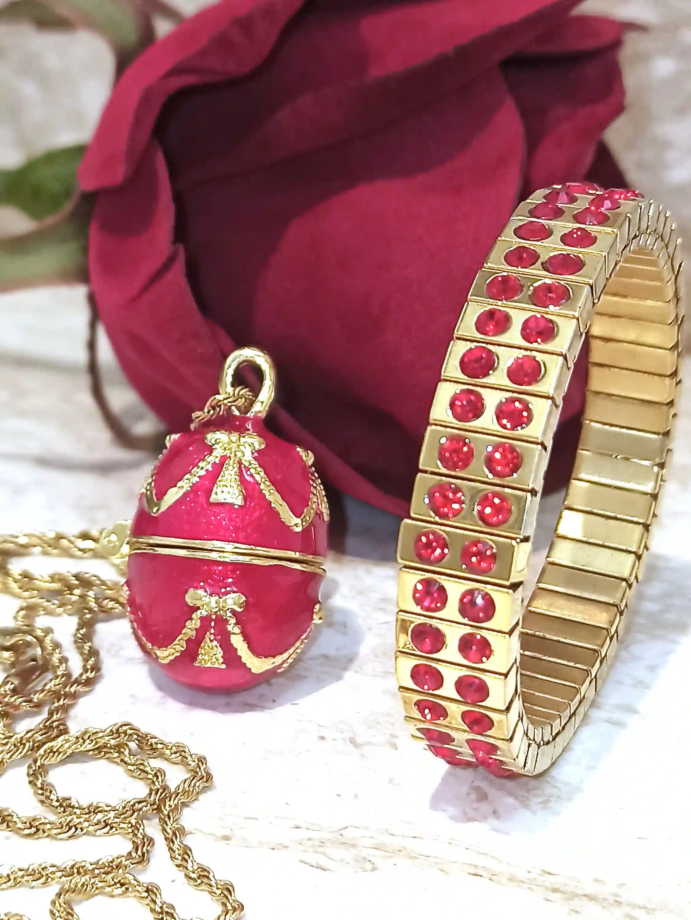 ONEOFAKIND gift,Faberge-Style Egg Trinket Box,Faberge MUSIC Box,Antique Picture Frame,Vintage Egg Faberge style,24k Neklace Bracelet & Faberge egg 