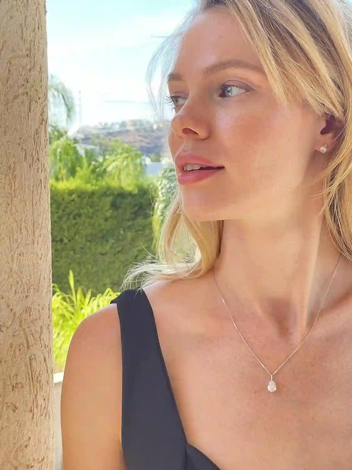 3ctw Diamond Tear Drop Pendant Diamond Teardrop Earrings Solid 18k GOLD Diamond Jewelry SET Pear Diamond Anniversary Birthday Gift for her 