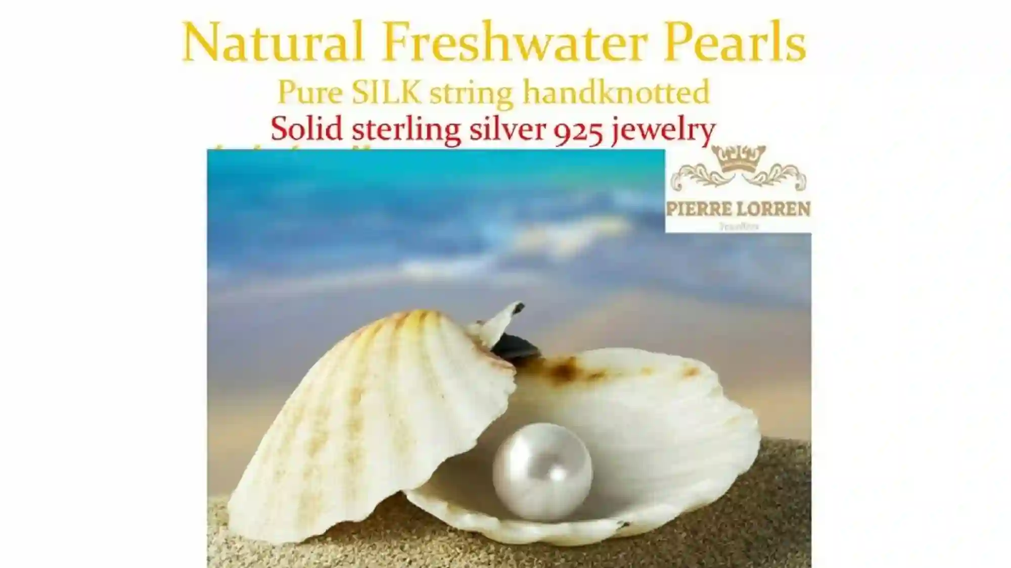 Yoshiko Japanese Freshwater Pearl Jewelry -Sterling Silver Natural Pearl Necklace -Baroque Pearl Jewelry gift-AAA quality High Luster pearls 