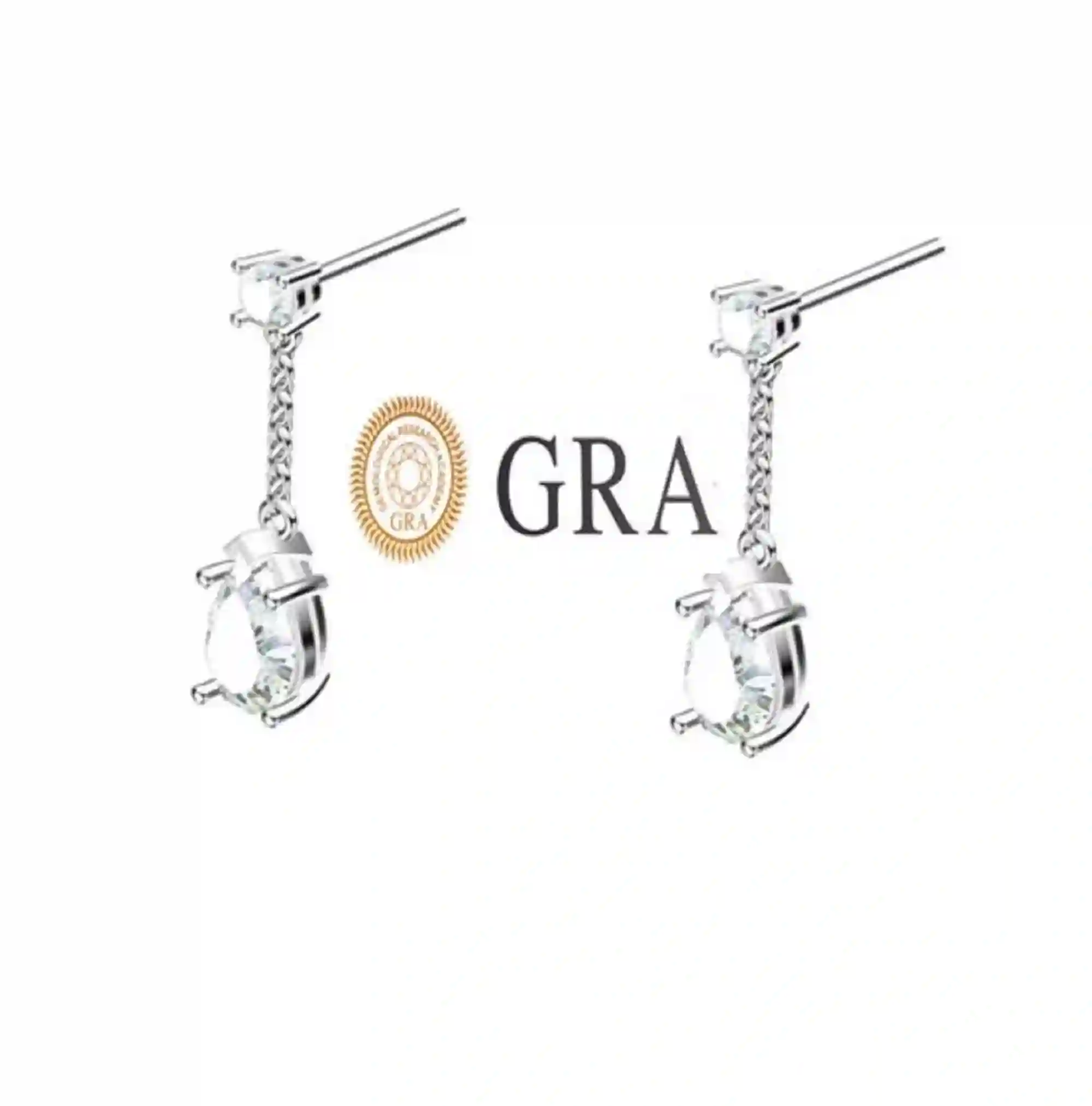 2 ctw Diamond Earrings Solid 18k White GOLD Tear Drop Earrings Pear shaped Diamond Dangle Earrings Wedding Earrings Diamond Bridal Jewelry 