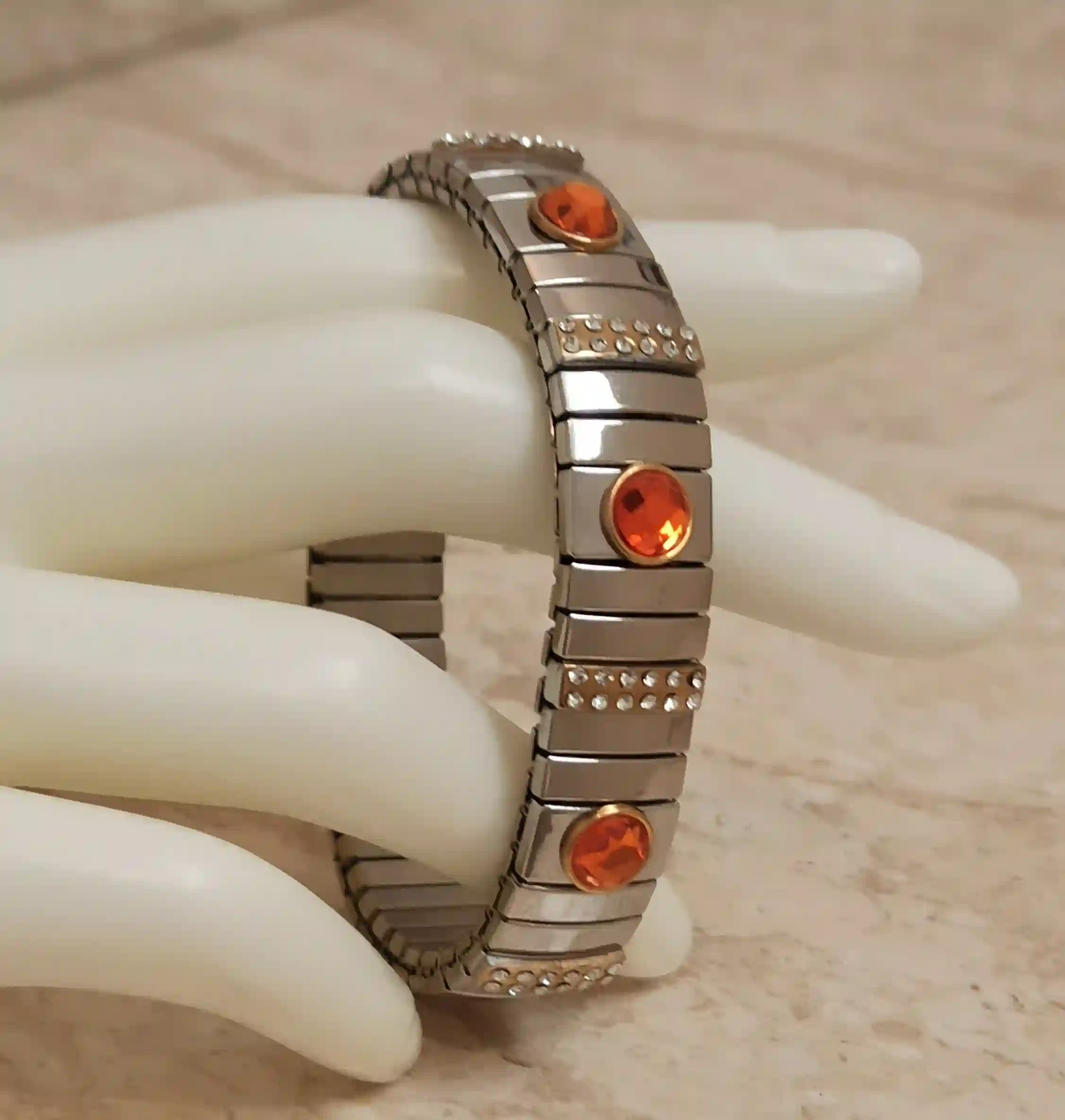 CARNELIAN bracelet/Carnelian SILVER Jewelry/HANDMADE Bracelets/ Orange Carnelian Bracelet/Orange Crystal Bracelet Gem/Orange Gemstone Bangle 