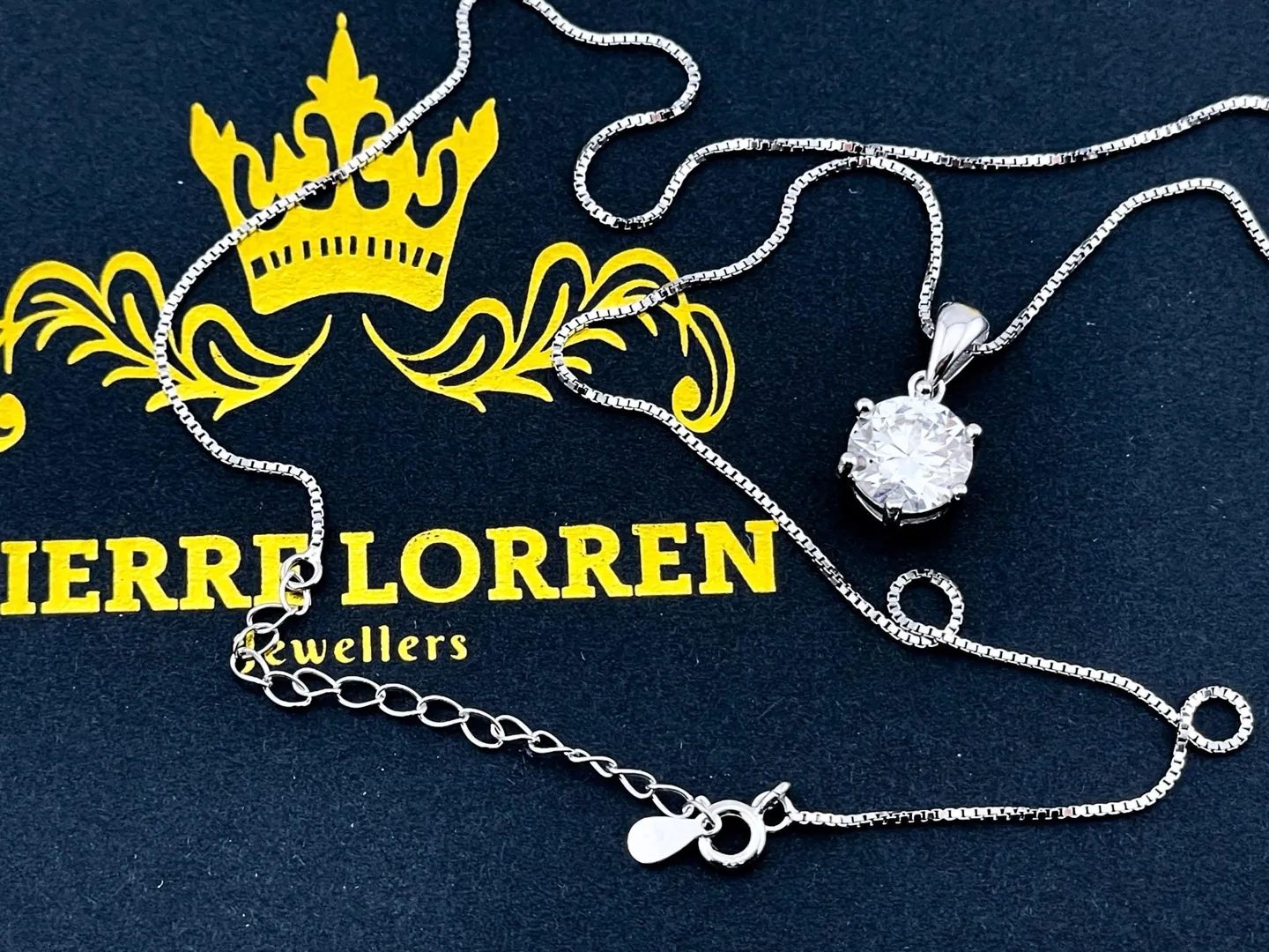 3ct Certified Diamond Necklace Floating Diamond Pendant Solitaire Diamond Necklace Jewelry Bridal Shower Gift for Bride to Be Fiancée Wife Mom