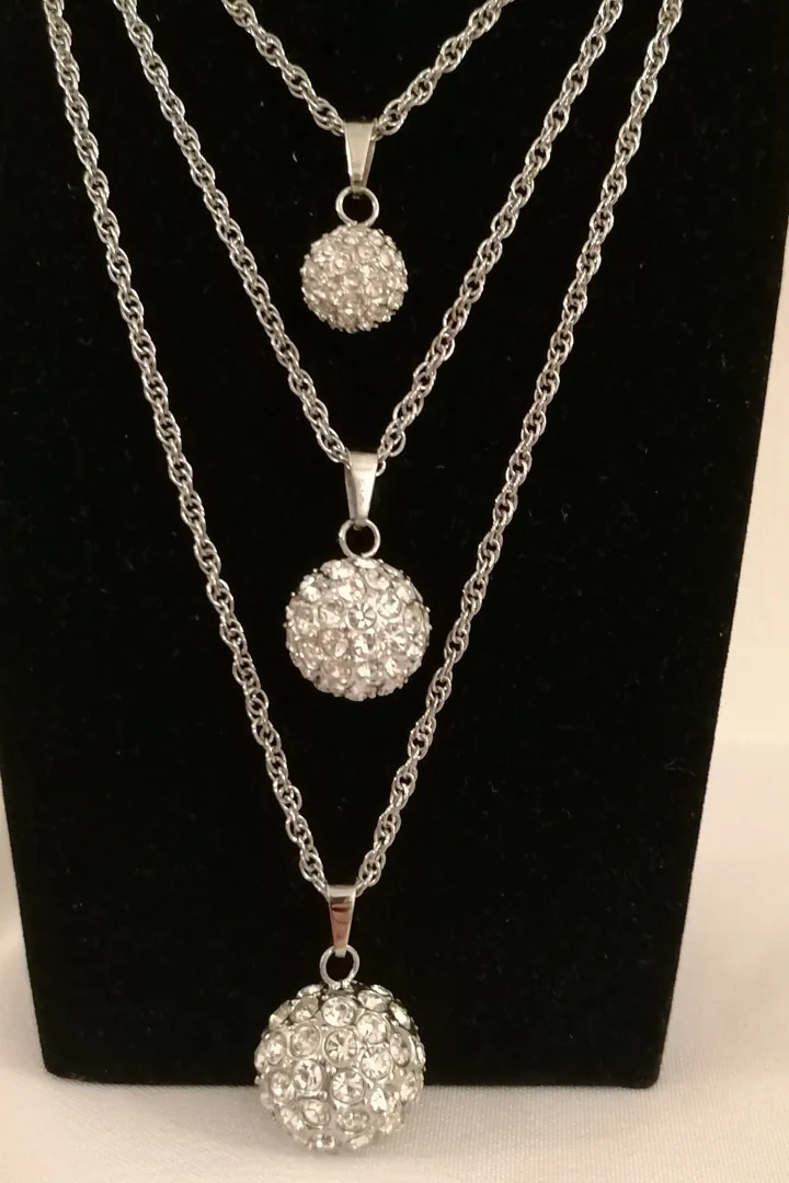 FABERGE pendant style Handmade Jewelry Fabergé egg Birthday jewelry gift for her 50 Austrian Diamond Crystals HANDSET Silver Tarnish free