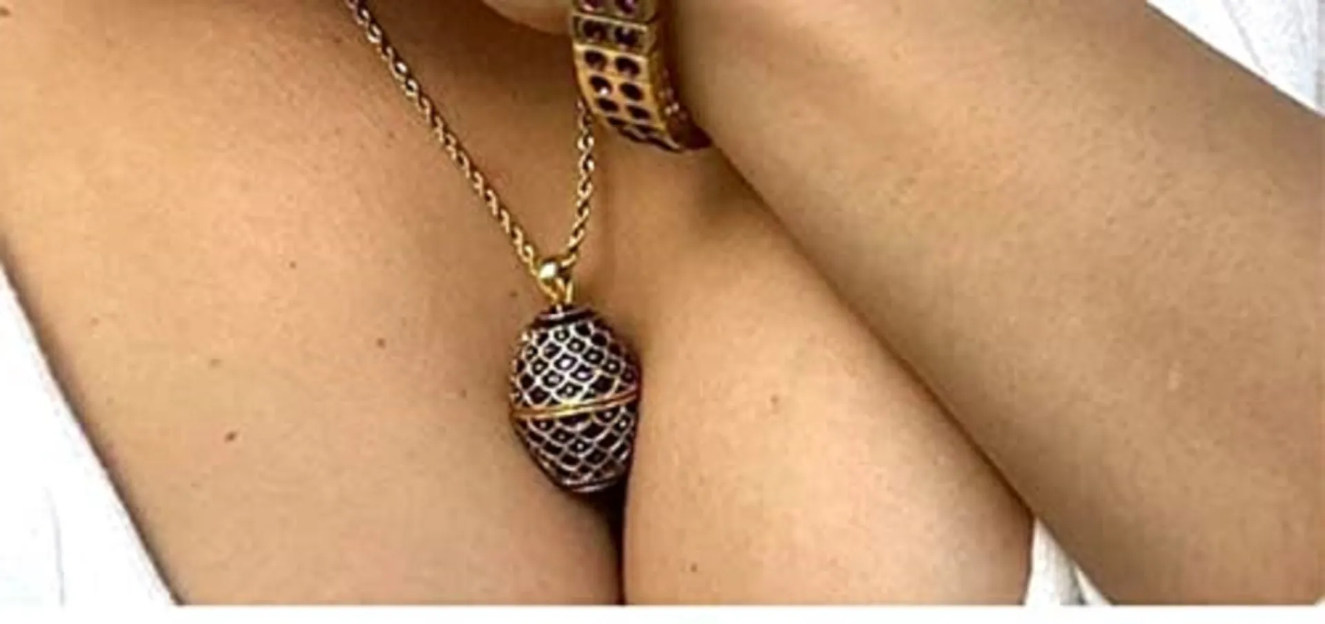 HANDMADE Amethyst Pendant Egg Necklace - Faberge Style Egg - Fabergé Egg Pendant + Purple Bracelet - 24k GOLD - Ladies Jewelry Austrian Gem