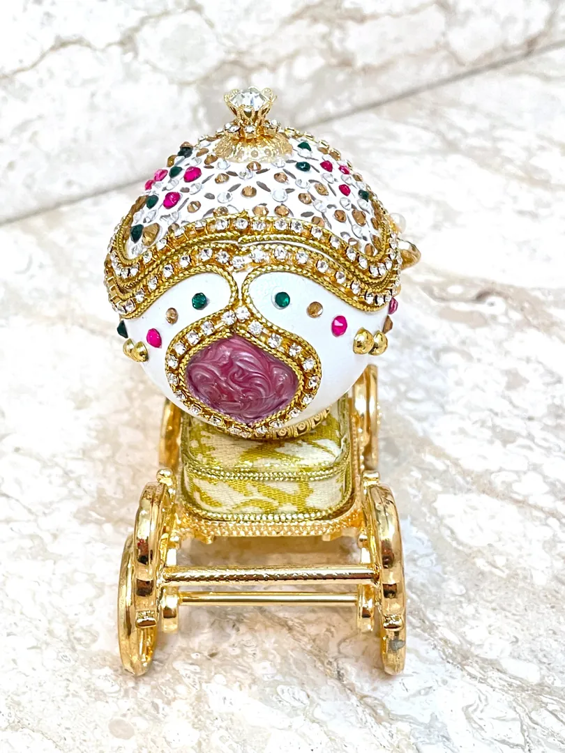 ONE OF A KIND - Faberge egg - Faberge musical egg - Faberge ornament - Faberge trinket box - Faberge antique - Faberge egg Easter gift -