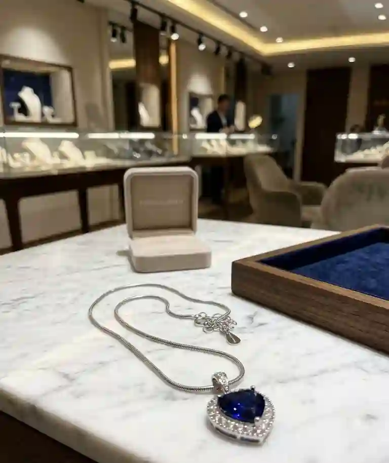 Princess Diana Love Jewelry 3 carat Natural Sapphire jewelry set Pendant Necklace bracelet

1190ud = 899Gbp please press top right hand corner Gbp currency will appear xx