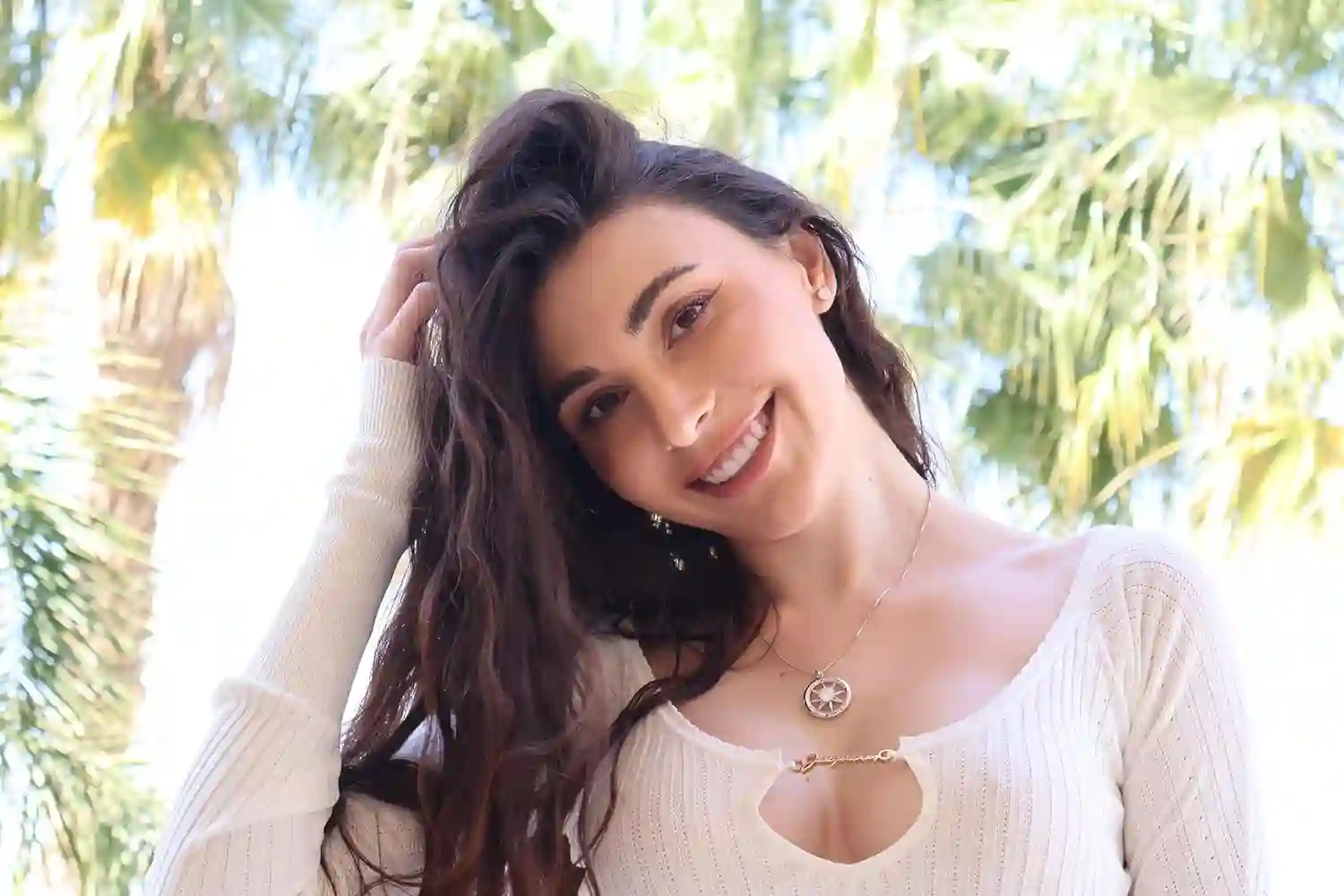 3.5ct Diamond Compass Jewelry 60th Anniversary Diamond Compass Pendant April Birth Diamond Compass Necklace Romantic Sentimental Wife gift 