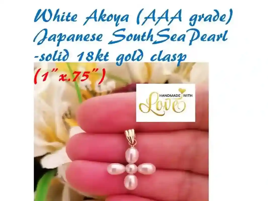 SOLID 18kt Gold Cross, Luxury Christian Gift for Her, Small Cross Pendant,Christening,Baptism,Holy Communion,Confirmation Gift God daughter 