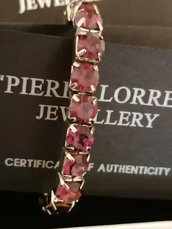 Mourning Gift for women SWAROVSKI Amethyst Crystal bracelet Grief Jewelry 18k GOLD Sympathy Gift Loss of Mother Condolences Bereavement Gift 