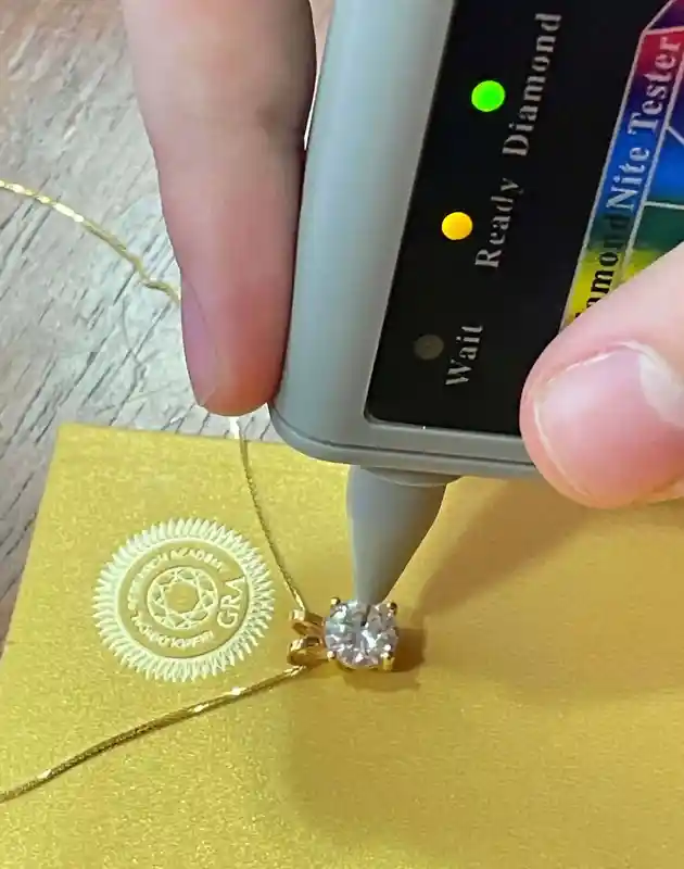 18K Luxury 2 carat REAL Diamond Pendant Necklace for women - SOLID 18k Gold Diamond Jewelry - GRA Certified Diamond Solitaire VVS1 D color 