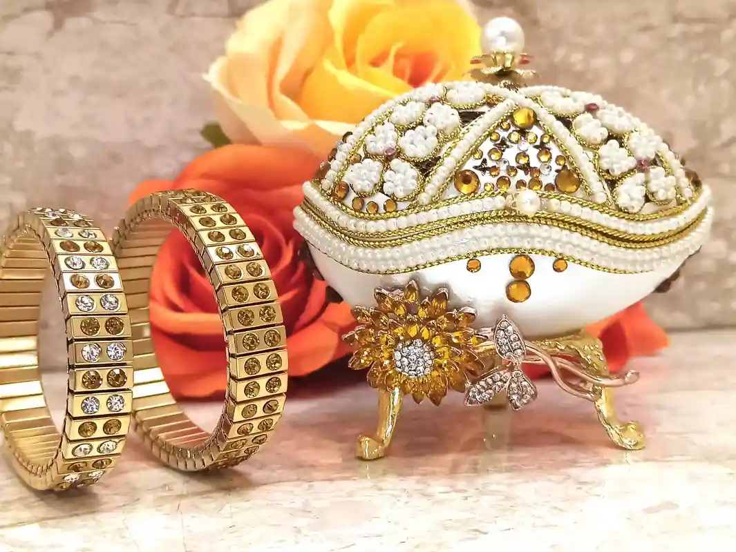 One of a Kind, Faberge egg, LUXURY Gift Box, Citrine, Bracelets, Faberge egg Ornament, Home Decor, Fabrege Style NATURAL Egg Hand Carved 24k 