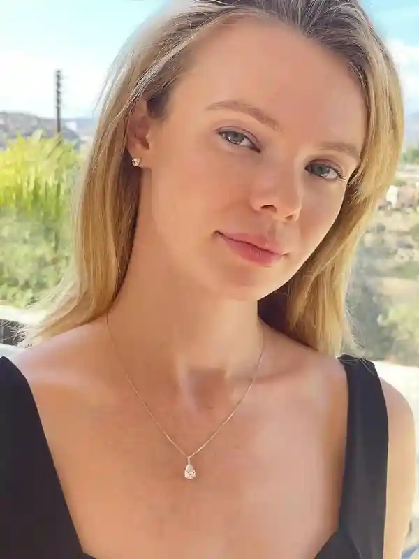 3ctw Diamond Tear Drop Pendant Diamond Teardrop Earrings Solid 18k GOLD Diamond Jewelry SET Pear Diamond Anniversary Birthday Gift for her 