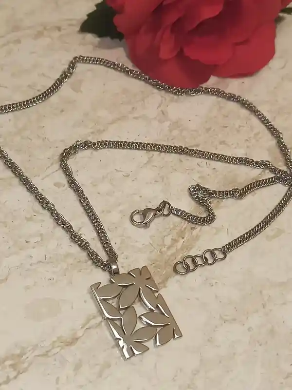 Silver Forget Me Not Necklace Forget Me Not Jewelry HANDMADE TARNISH FREE Forgetmenot Forgetmeknots Hypoallergenic Forget-me-nots Jewellery 