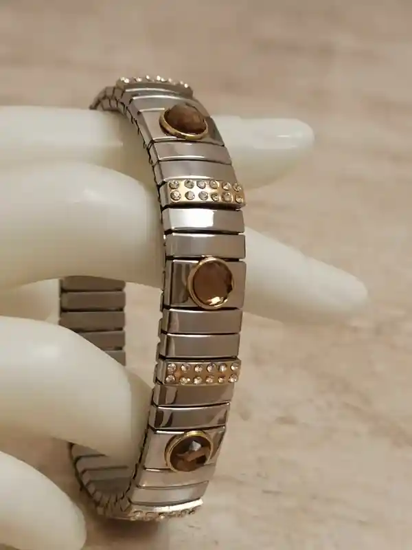 Smoky Quartz Jewelry /Smokey Quartz Bracelet/Jewelry Gift for Women/Swarovski Bracelets for women/Brown Gem Jewelry Silver bracelet women/ 