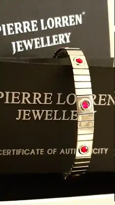 Silver Ruby bracelet Ruby Gemstone Ruby Silver Jewelry Ruby Tennis bracelet Anniversary Gift for her July Birthstone Girlfriend Birthday 