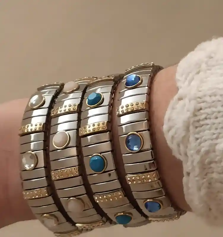 Something Blue Wedding Gift Jewelry /Blue Crystal Bracelet for women/ Something blue for bride/ Blue Bridal bracelet /Blue Bridemaid Jewelry 