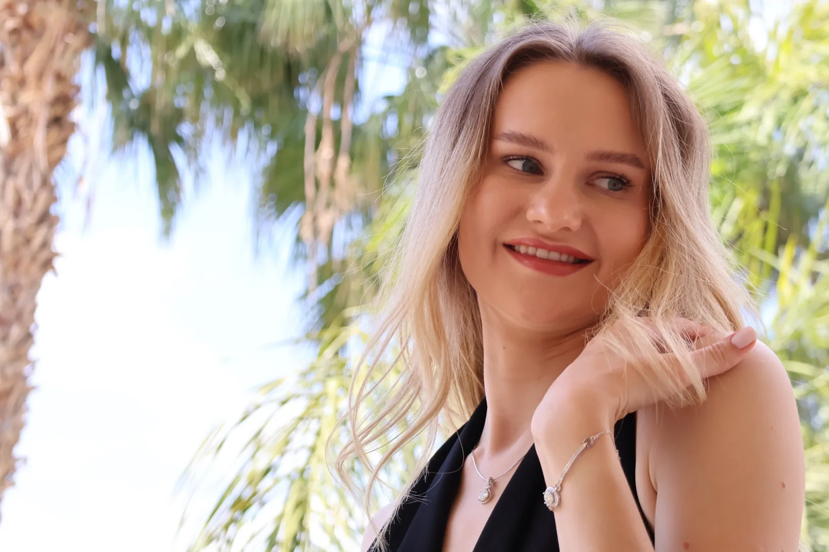 PierreLorren 5ctw Diamond Jewelry SET Diamond Necklace Diamond Bracelet Diamond Pendant Love Necklace 18k White Gold Vermeil Anniversary 2.5ct