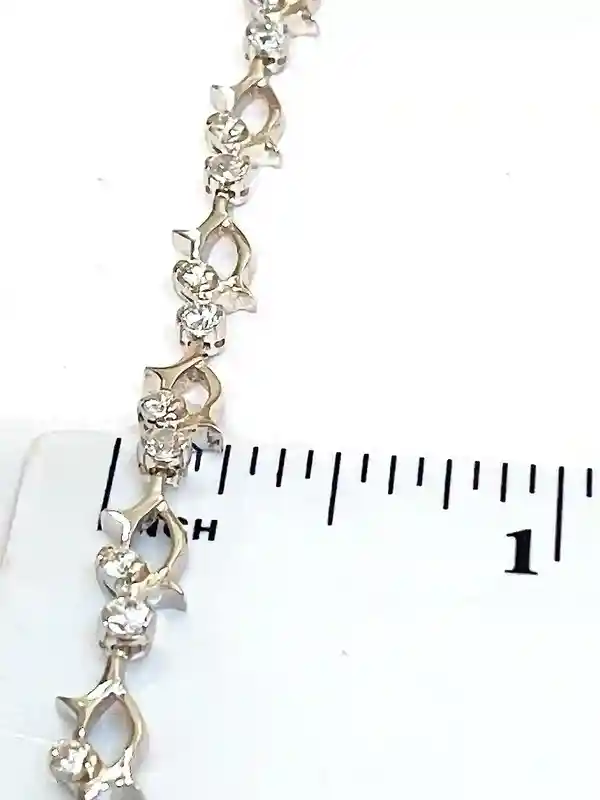 Prom Bracelet Tennis Bracelet 925 Sterling Silver Bracelet Diamond Bracelet Diamond Jewelry CZ Handmade Jewelry Grad Birthday Gift for her 